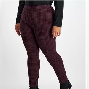 Women's Pencil Leg Ponte-Knit Pants - 2X